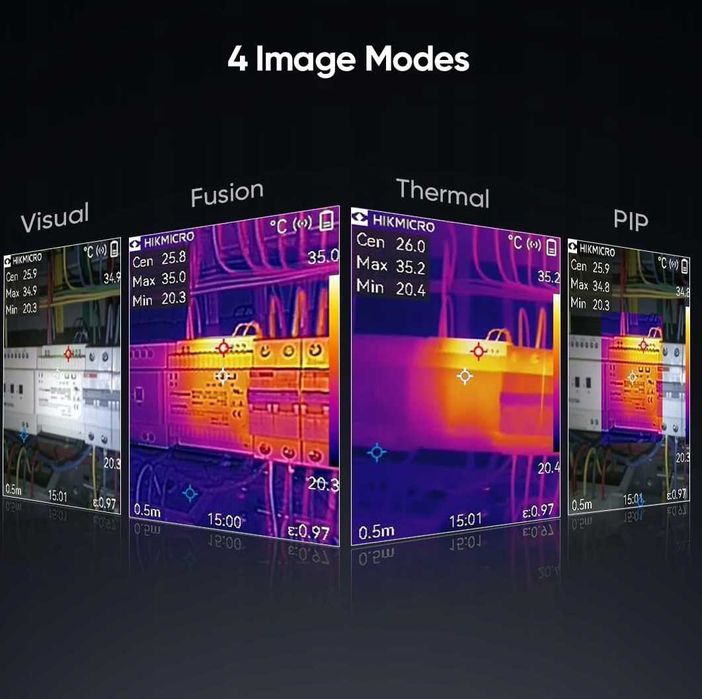 wynajem wypożycz kamera termowizyjna HIK HIKMICRO HM-TP52-3AQF/W-B20