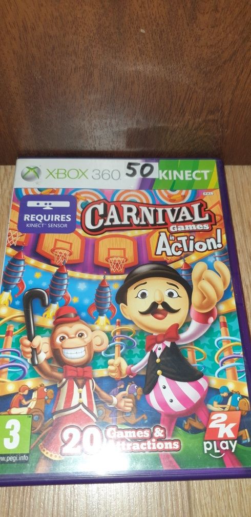 Carnival games action xbox 360