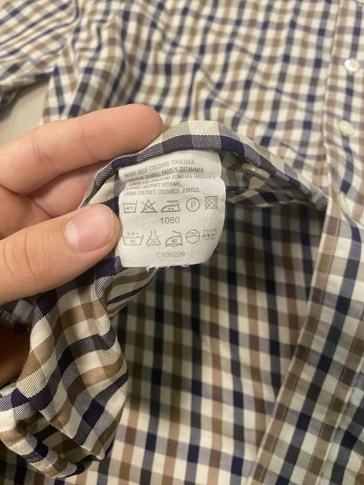 Рубашка aquascutum,сорочка aquascutum,рубашка аквастакум