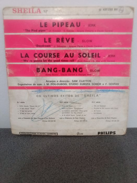 Vinil single Sheila, Bang-Bang