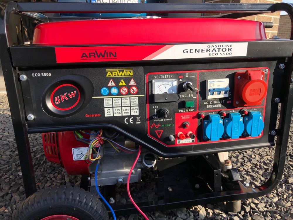 Генератор ARWIN ECO5500 5.5 kw 13 HP
