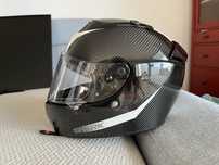 Capacete integral Shark (fibra de carbono) – Novo, nunca usado