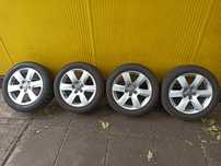 Koła alufelgi zimowe opony Dunlop 225/50r17 audi A5 a4 - 7mm