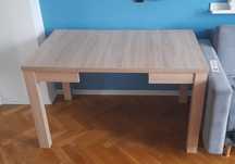 Stół rozkładany BRW dąb sonoma 80/130/180/230 x80