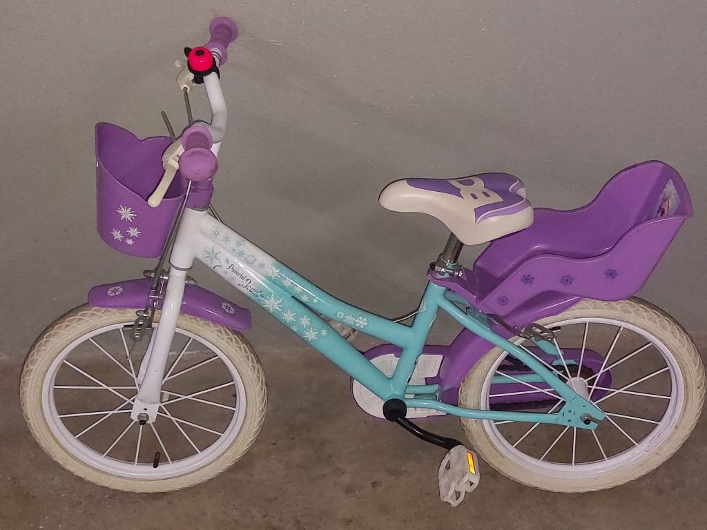 Bicicleta roda 16 menina frozen
