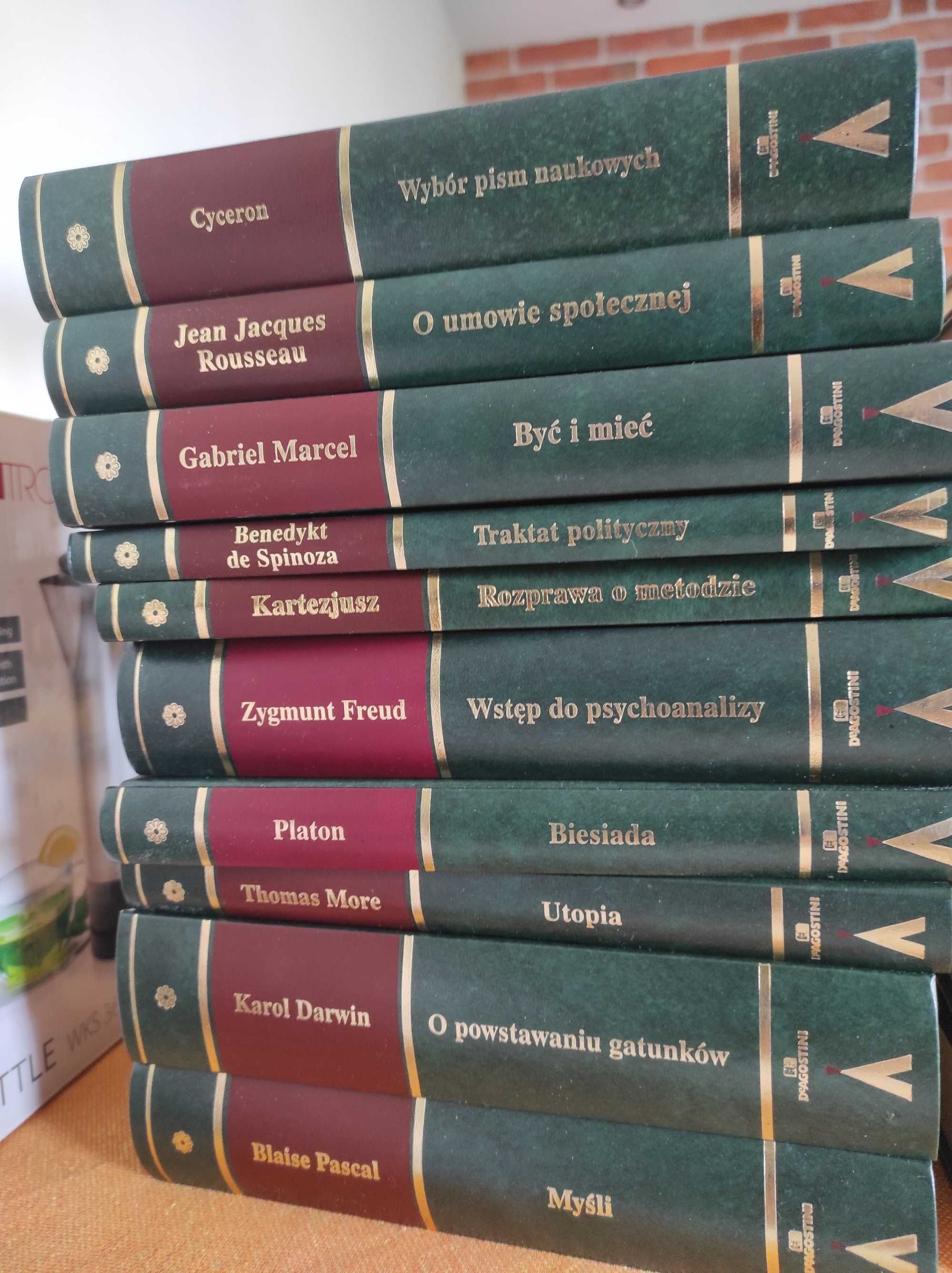 Piękny księgozbiór Arcydzieła Wielkich Myślicieli