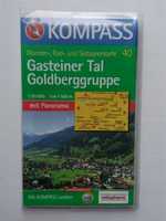 Gesteiner Tal Goldbergguppe Kompass mapa