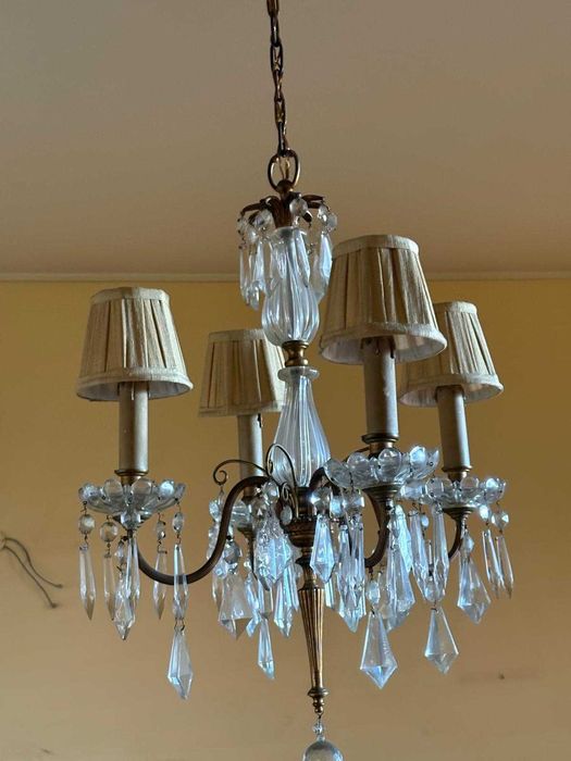 Candeeiro de Cristal antigo