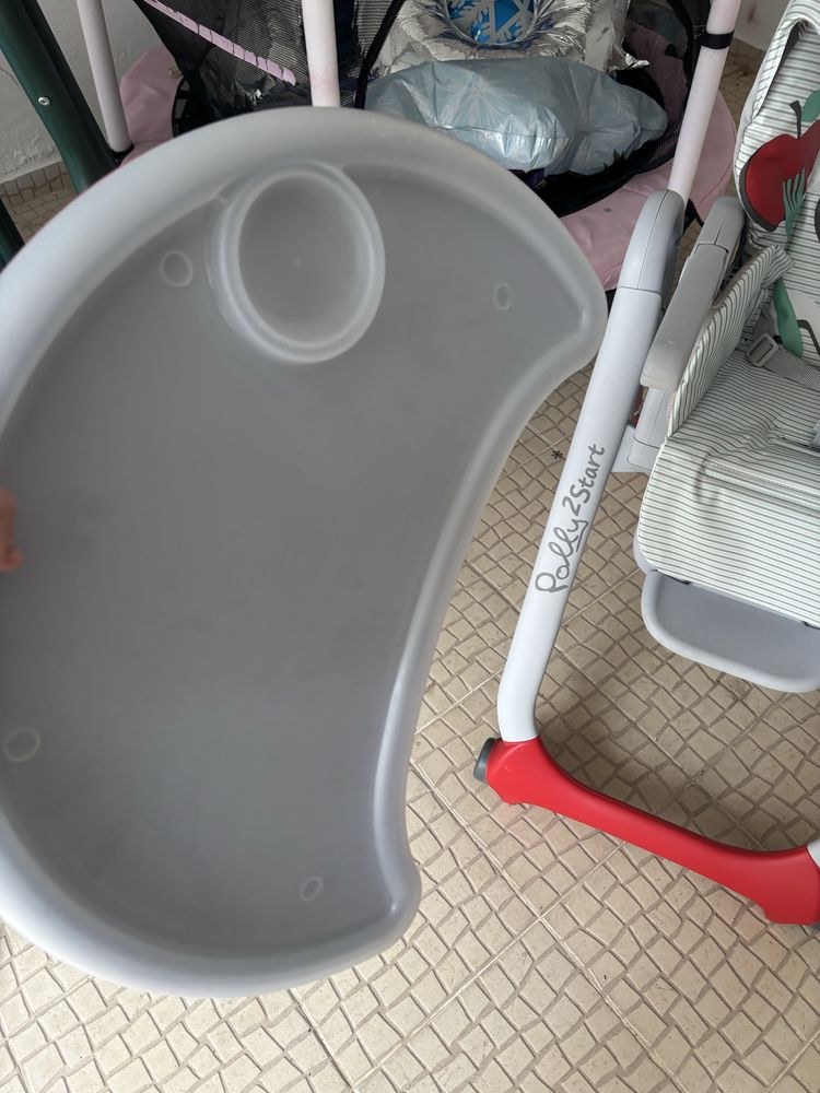 Cadeira Chicco Refeição Polly2Start
