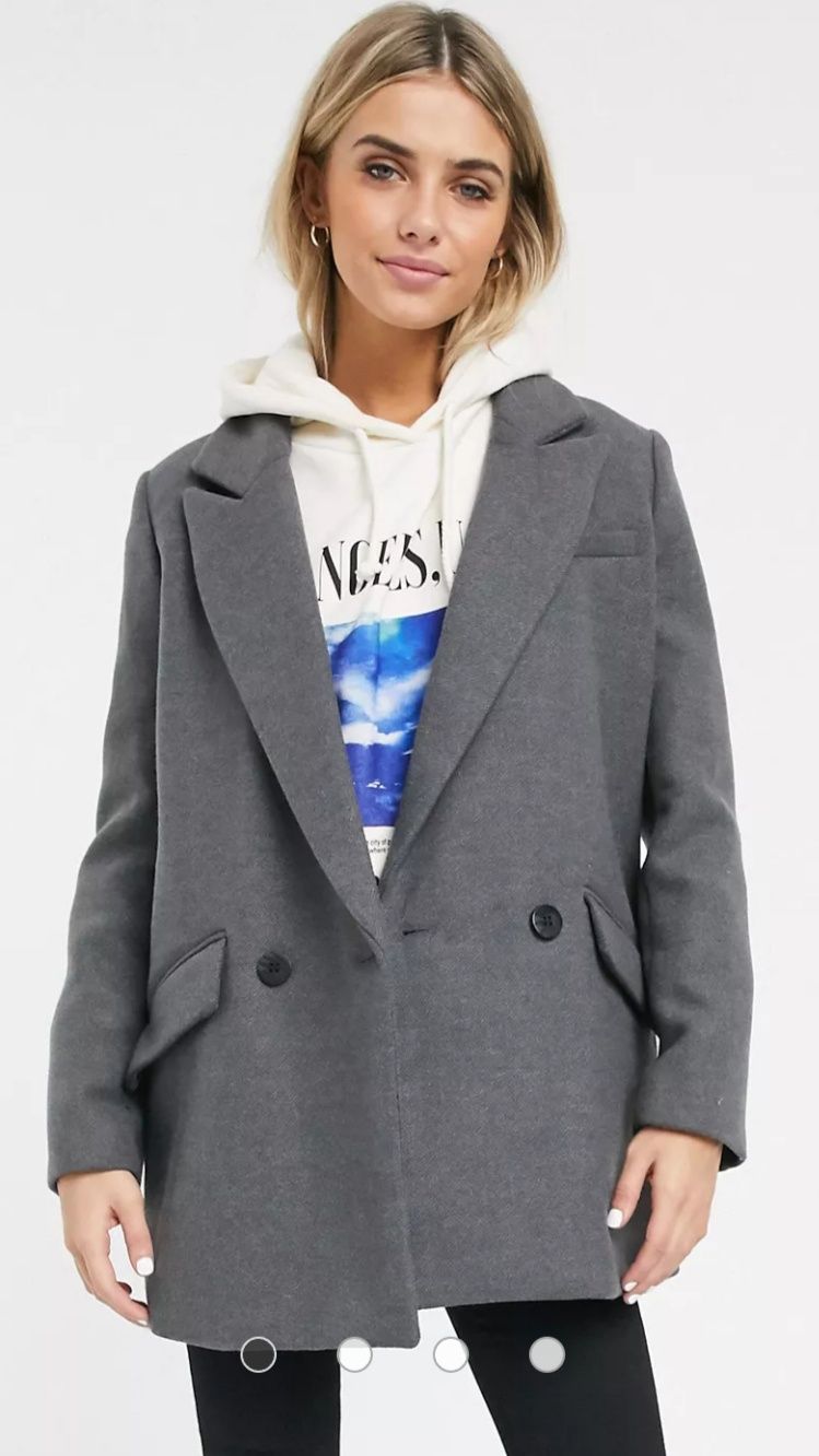 Płaszcz marynarka PULL&BEAR oversize nowa S