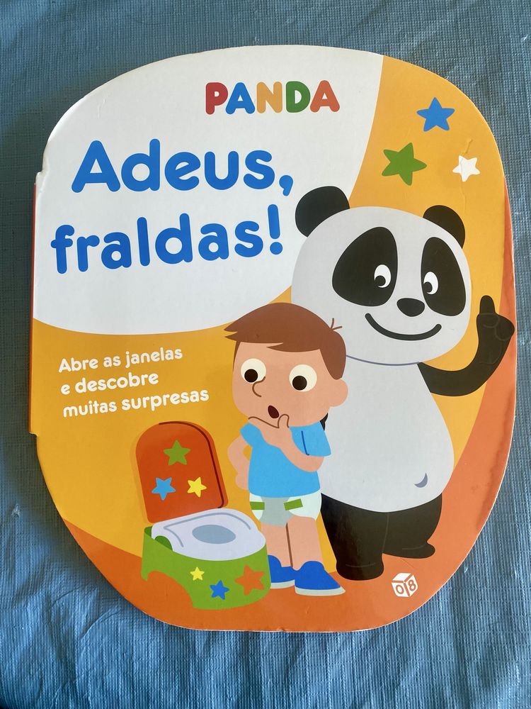Livro infantil - Panda - Adeus, Fraldas!