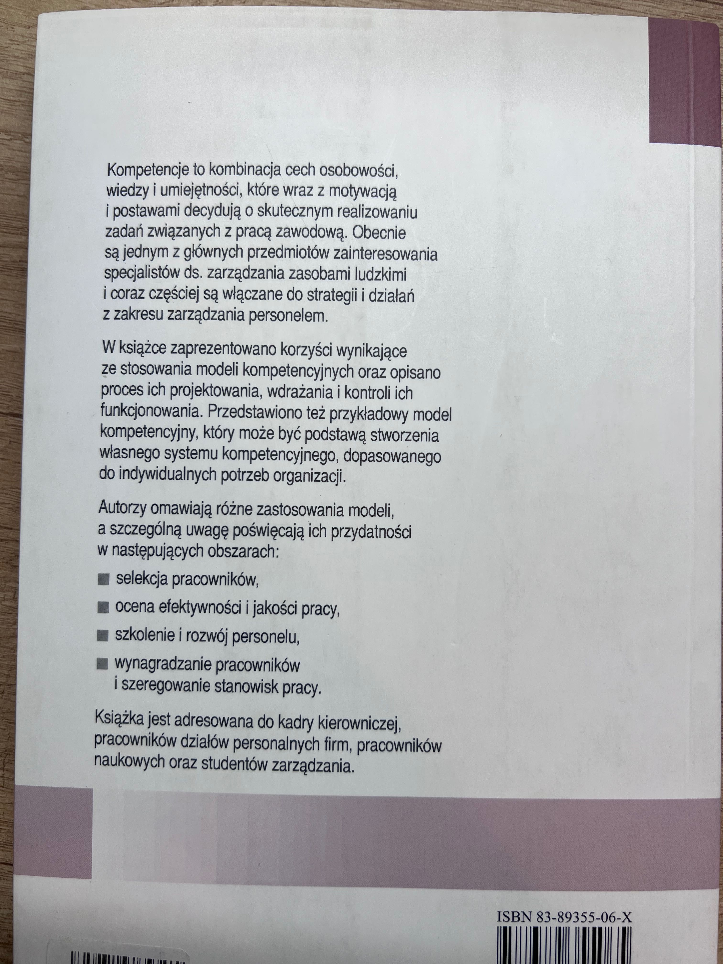 Modele kompetencyjne w zarządzaniu zasobami ludzkimi