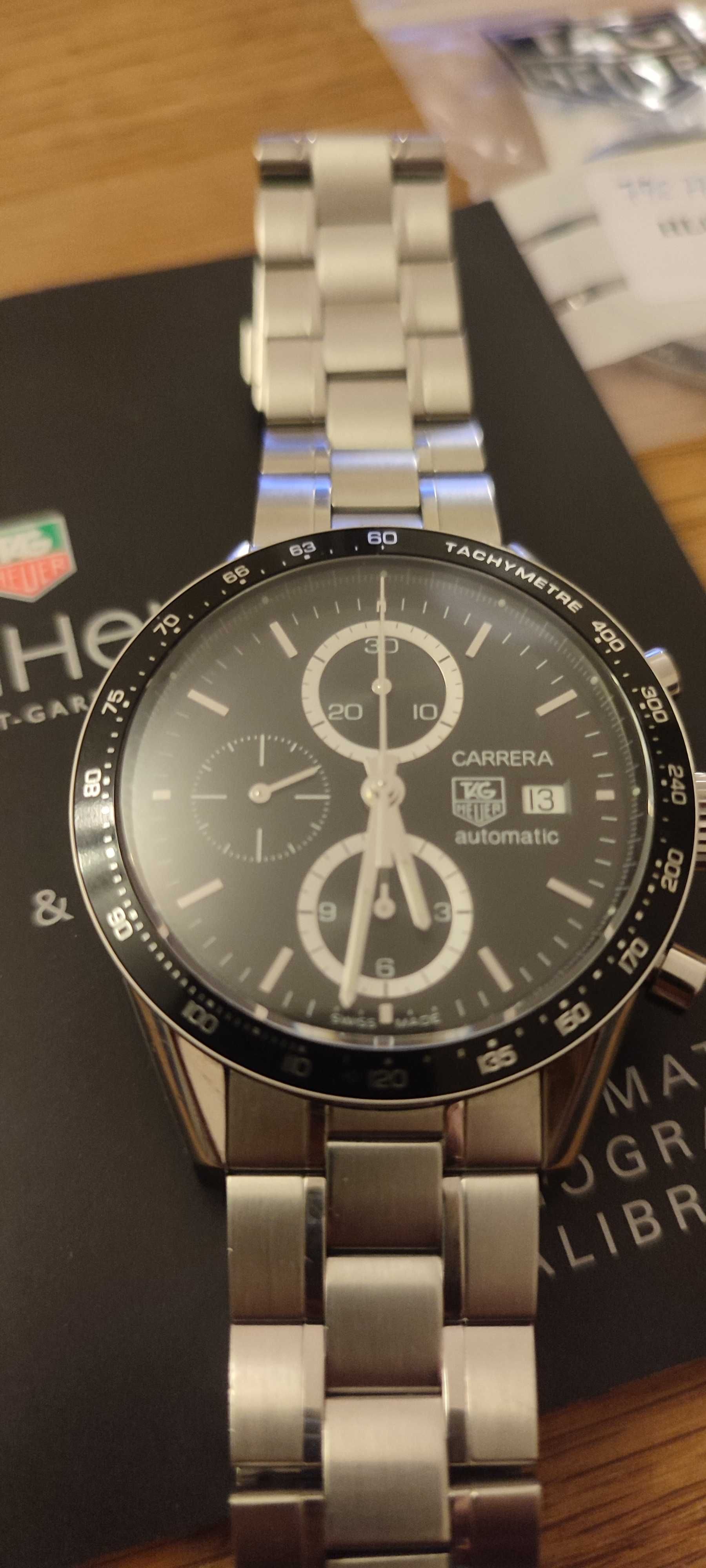 Piękny TAG Heuer Carrera Calibre 16 CV2010
