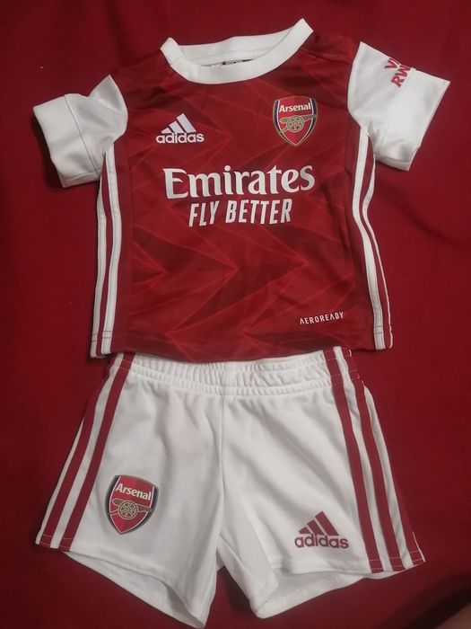 Футбольная форма костюм Adidas Arsenal на мальчика 3-6 мес, р. 68 см.