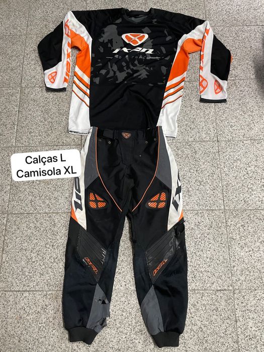 Material de motocross e enduro