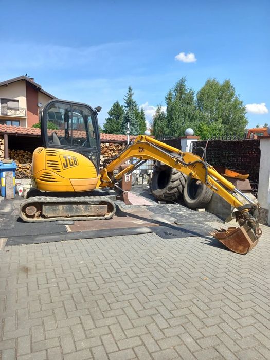 JCB 8025  Koparko ladowarka JCB  mini typ 8025 -2,7 t, rok 2008