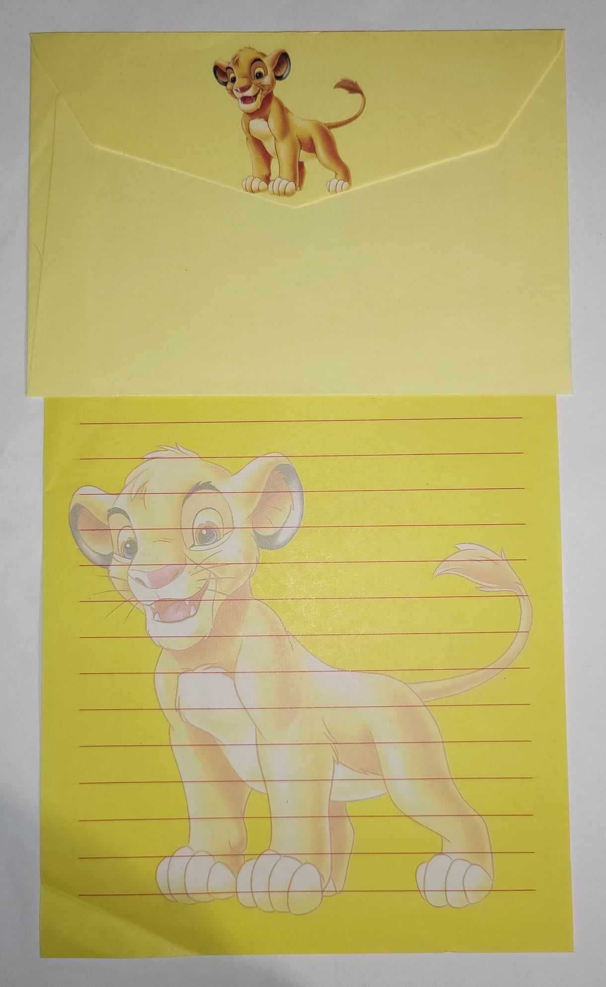 Stara Papeteria Kolekcjonerska Król Lew Lion King Disney