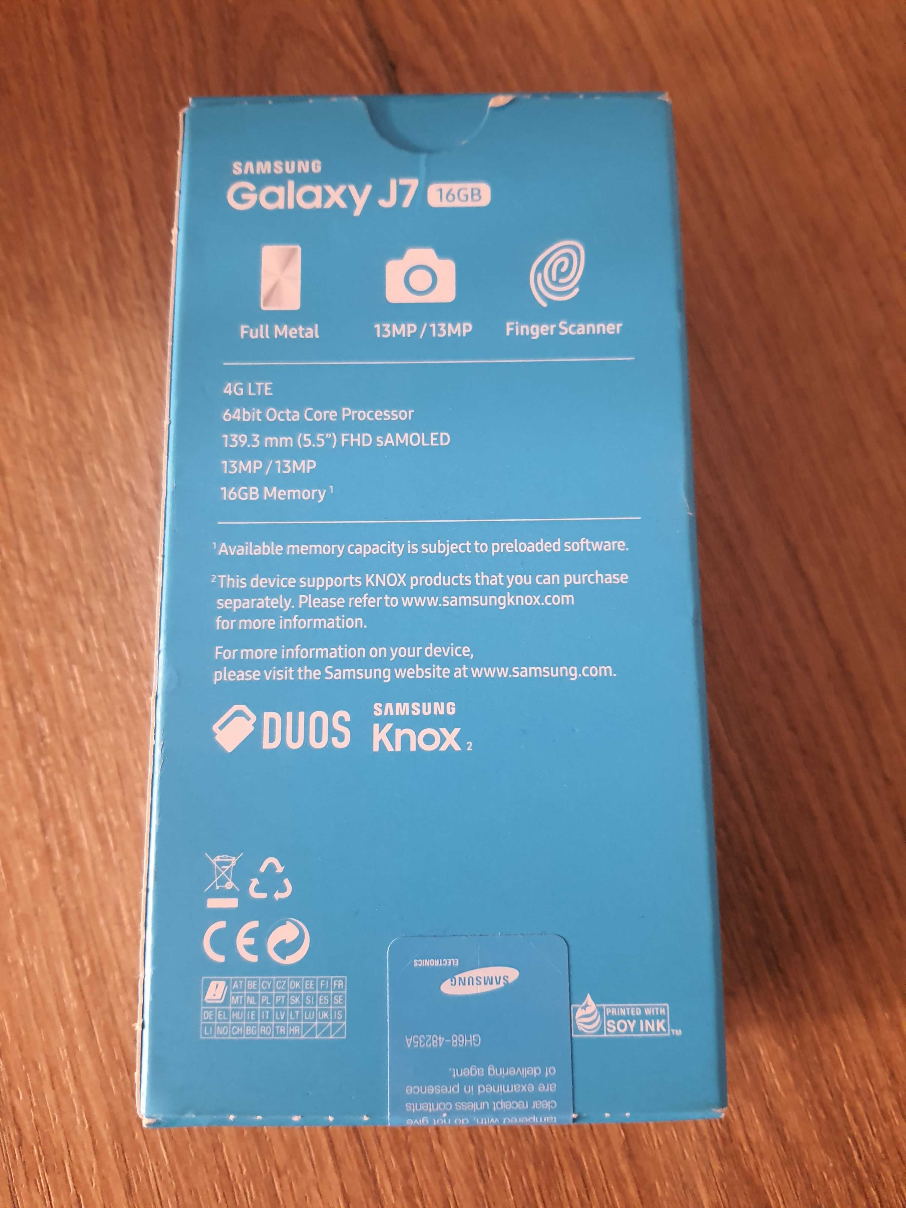 Pudełko Samsung J7