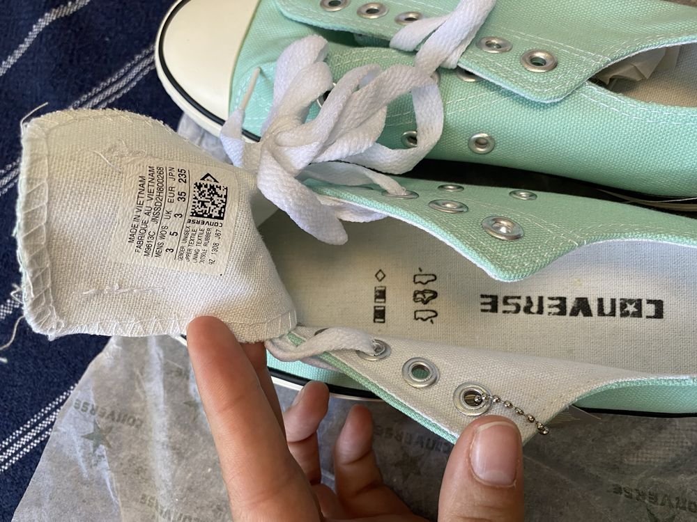 Мокасины, Кеды Converse 35