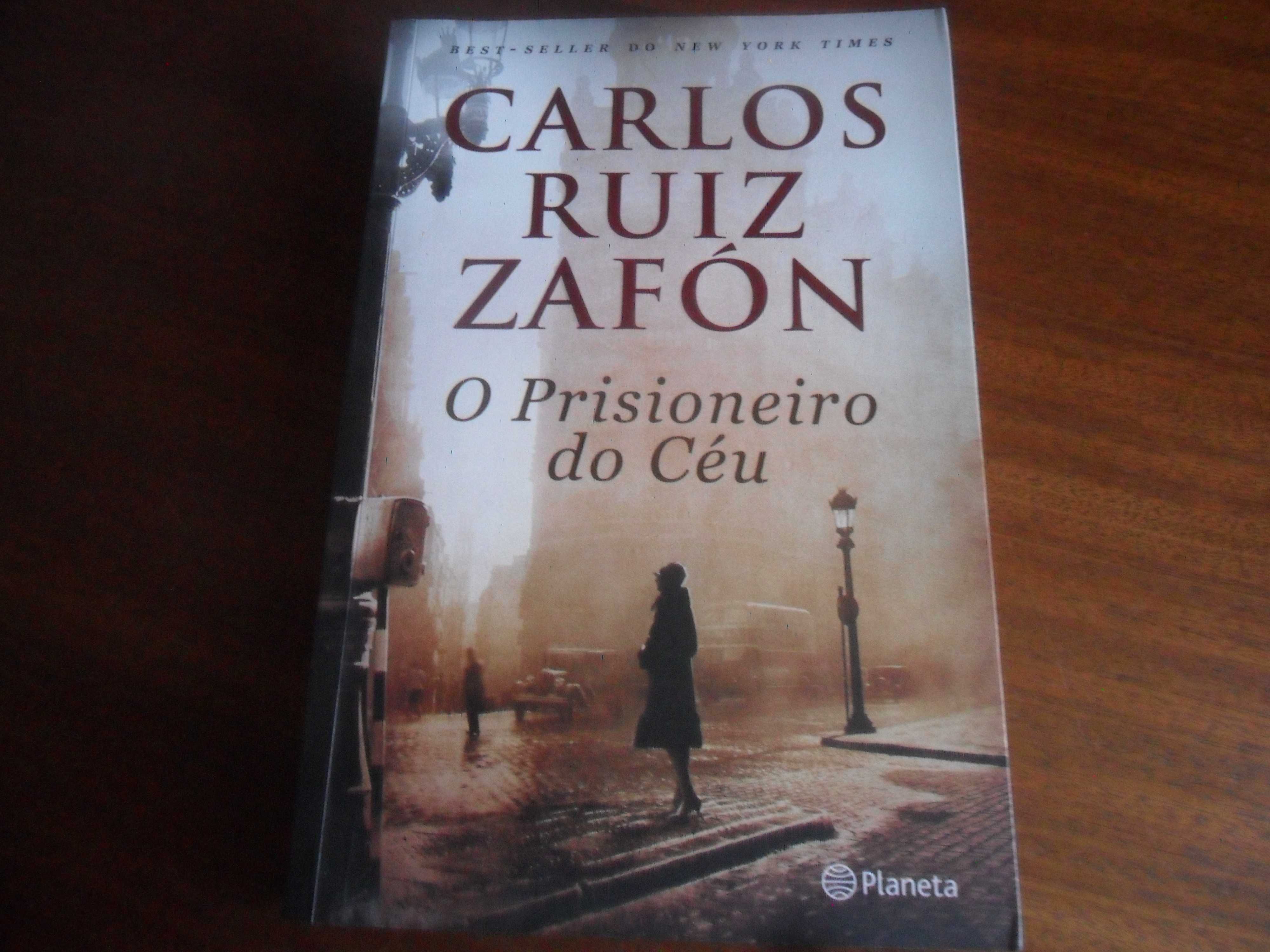 "O Prisioneiro do Céu" de Carlos Ruiz Zafón - 1ª Edição de 2012