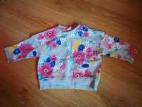 Bluza w kwiaty rozmiar 74