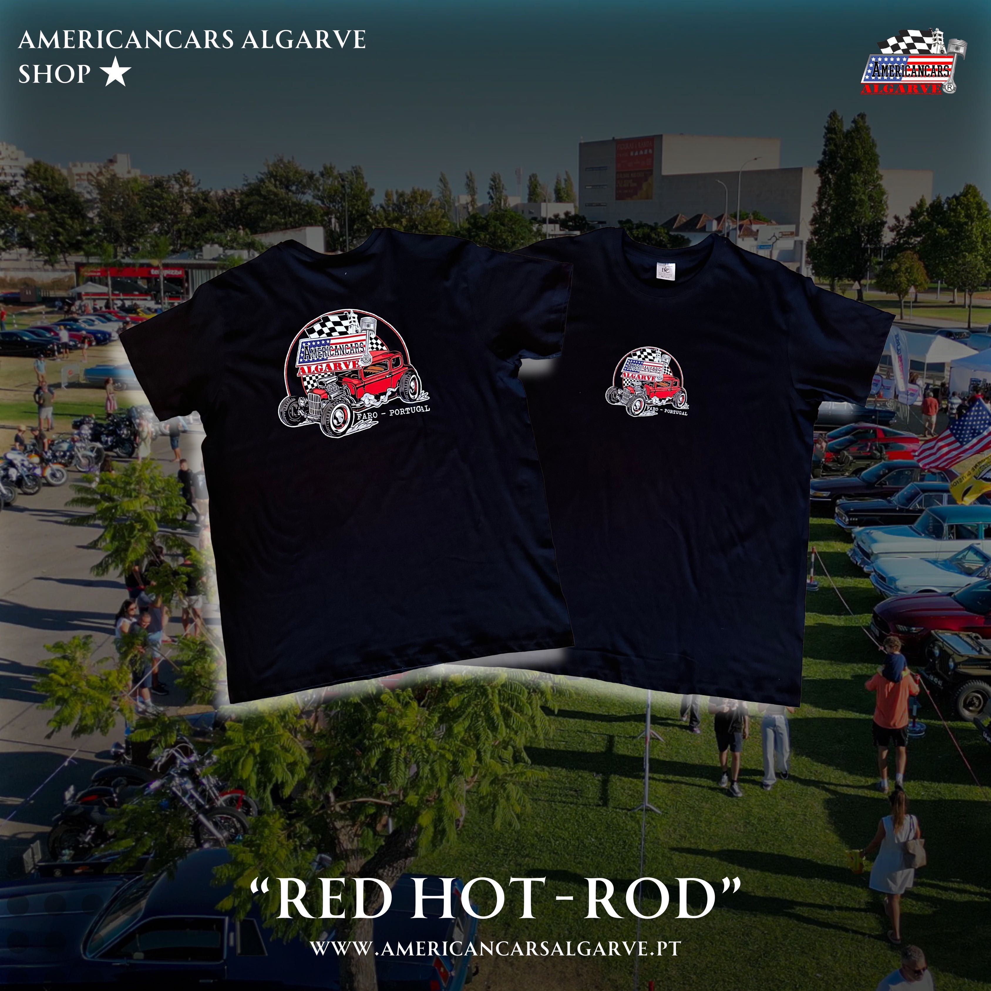 Camisa havaiana Americancars Algarve Classic Logo