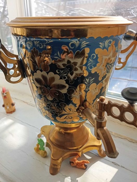 Самовар електричний вінтажний