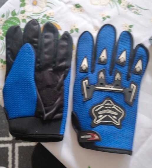 Rękawiczki na rower motor quad rękawice motocyklowe
niebieskie czarne