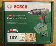 Wiertarko-wkrętarka akumulatorowa EasyDrill 18V-40 BOSCH nowa