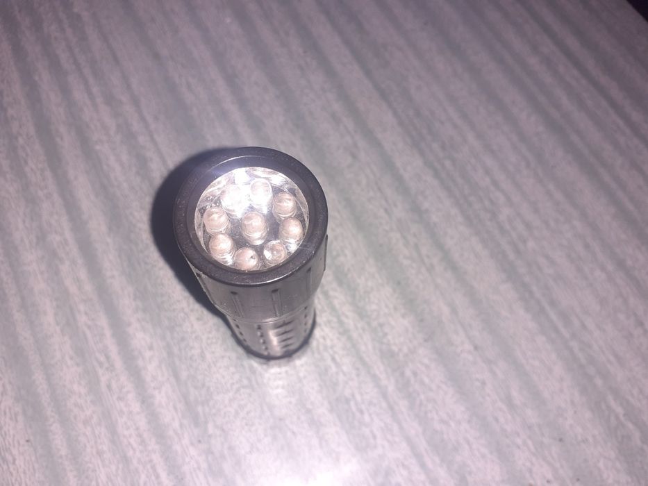 Фонарик LED маленький карманный на батарейках