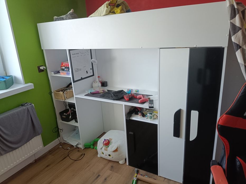 Łóżko piętrowe antresola