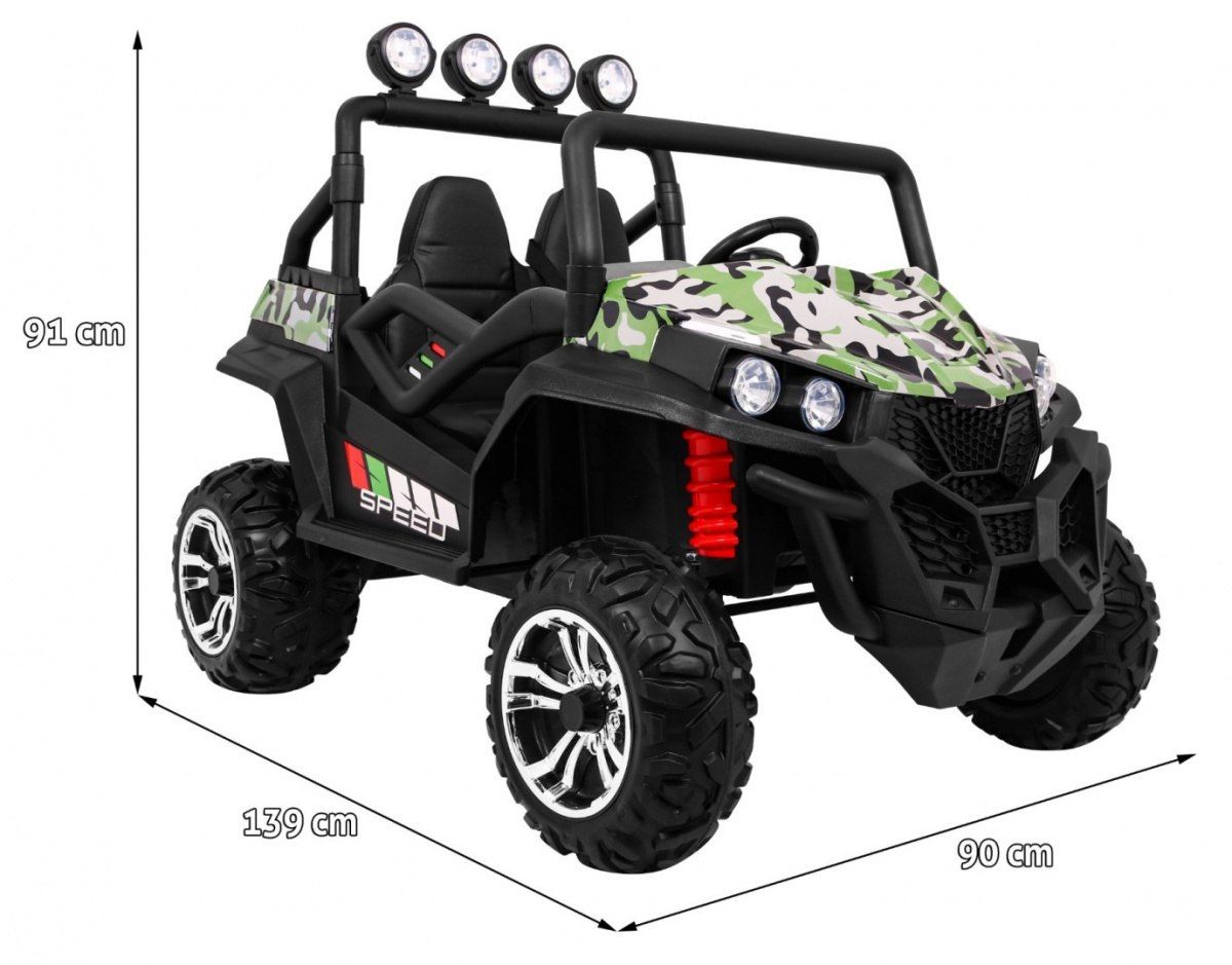 +2osobowy 4x4 14aH samochód elektryczny Auto na akumulator GRAND buggy