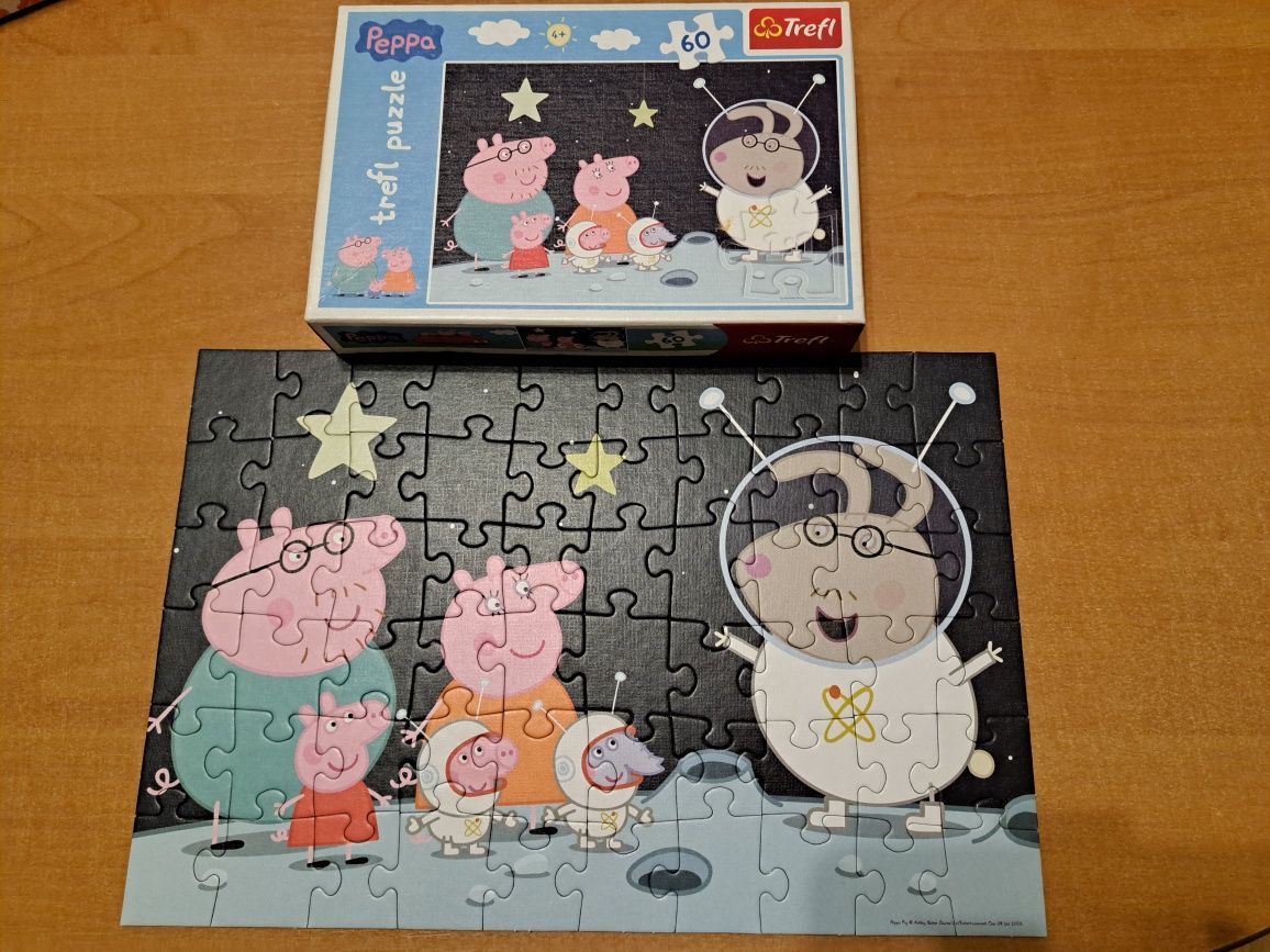 Puzzle Świnka Peppa