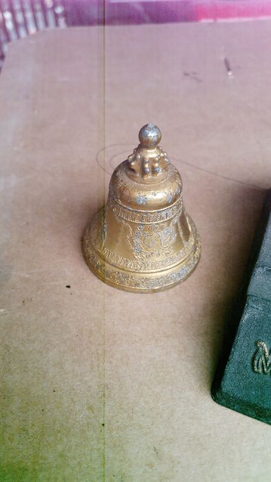 Радянська металева  чорнильниця