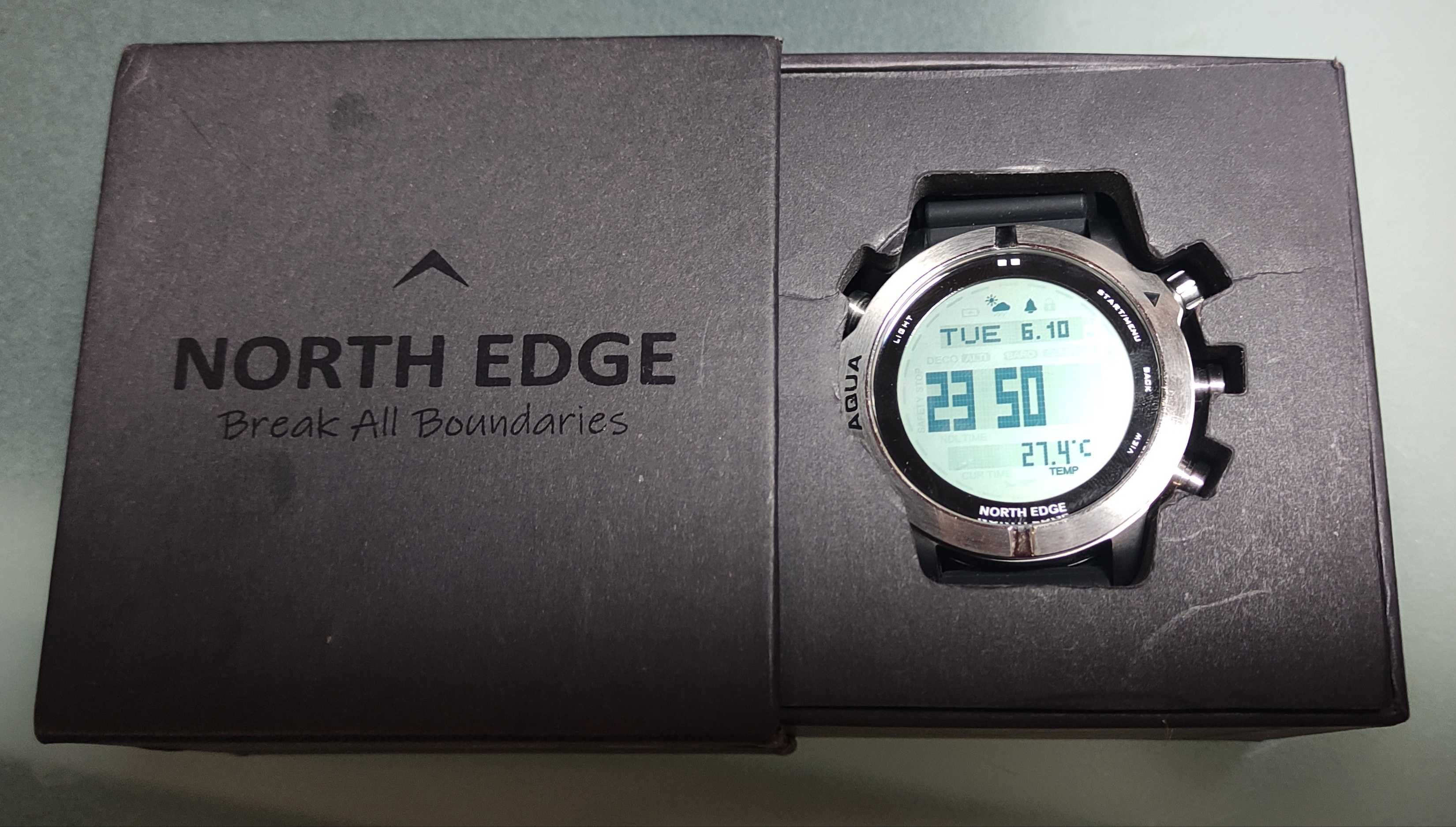 Багатофункціональний  годинник для дайвінгу North Edge AQUA