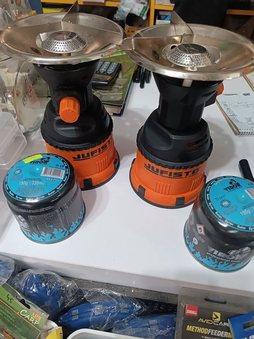 Портативна газова плита з пєзопідпалом + балон