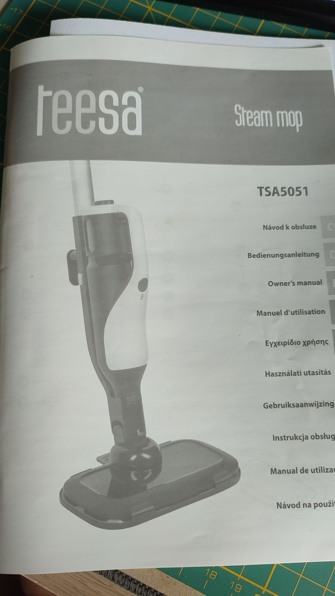 Elektryczny mop parowy Teesa TSA5051