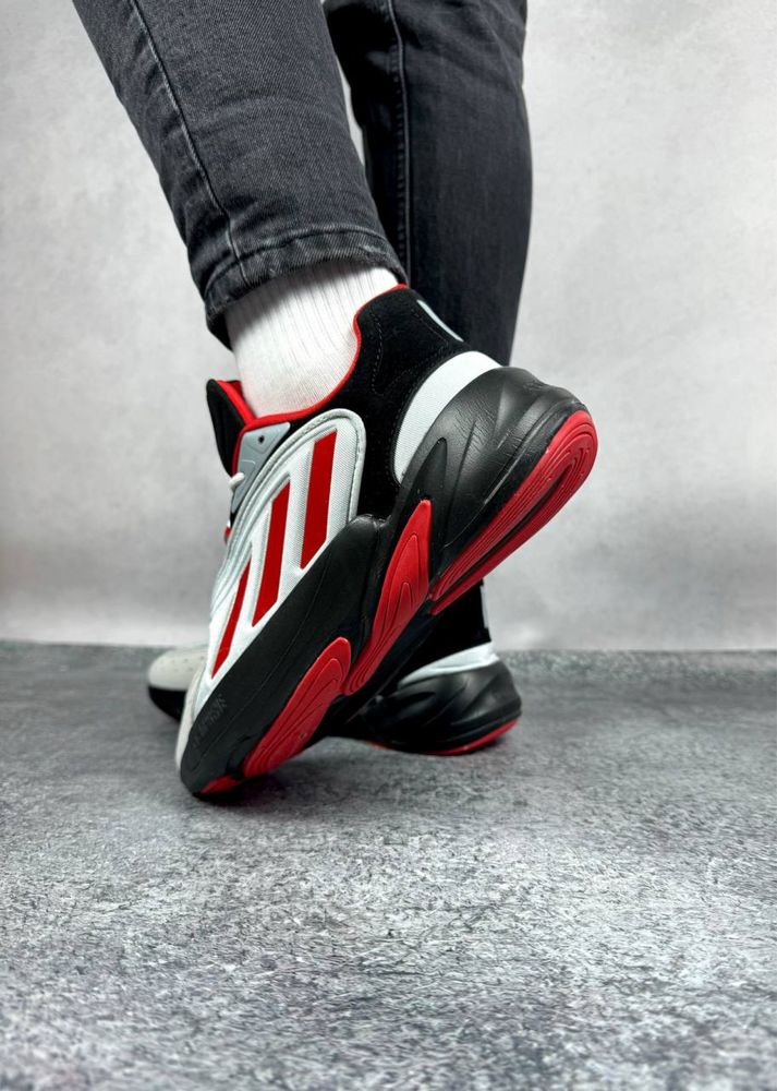 Чоловічі Кросівки Адідас Adidas Ozelia Black Red 40-44 рм.