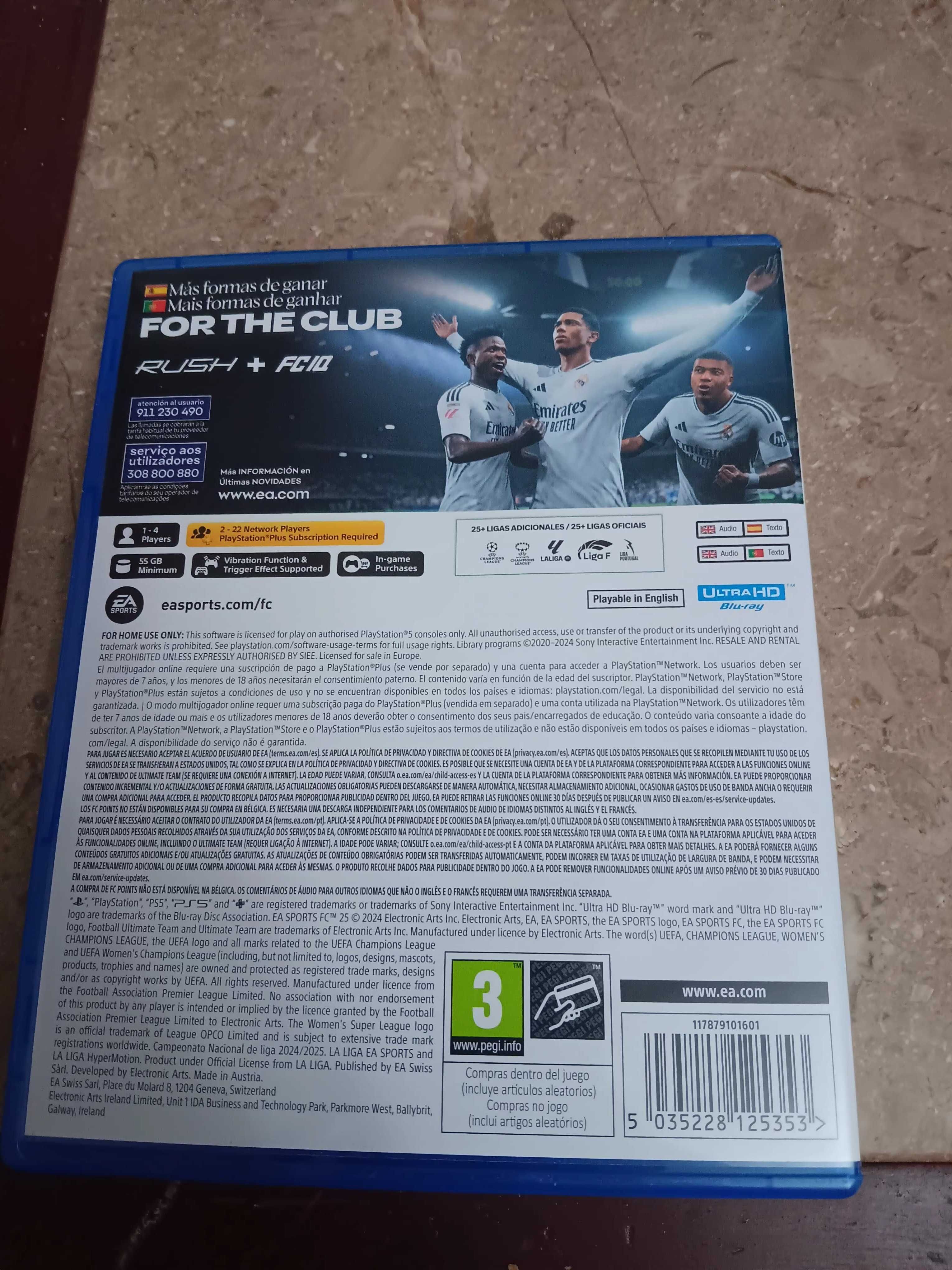 Eafc25 para playstation 5