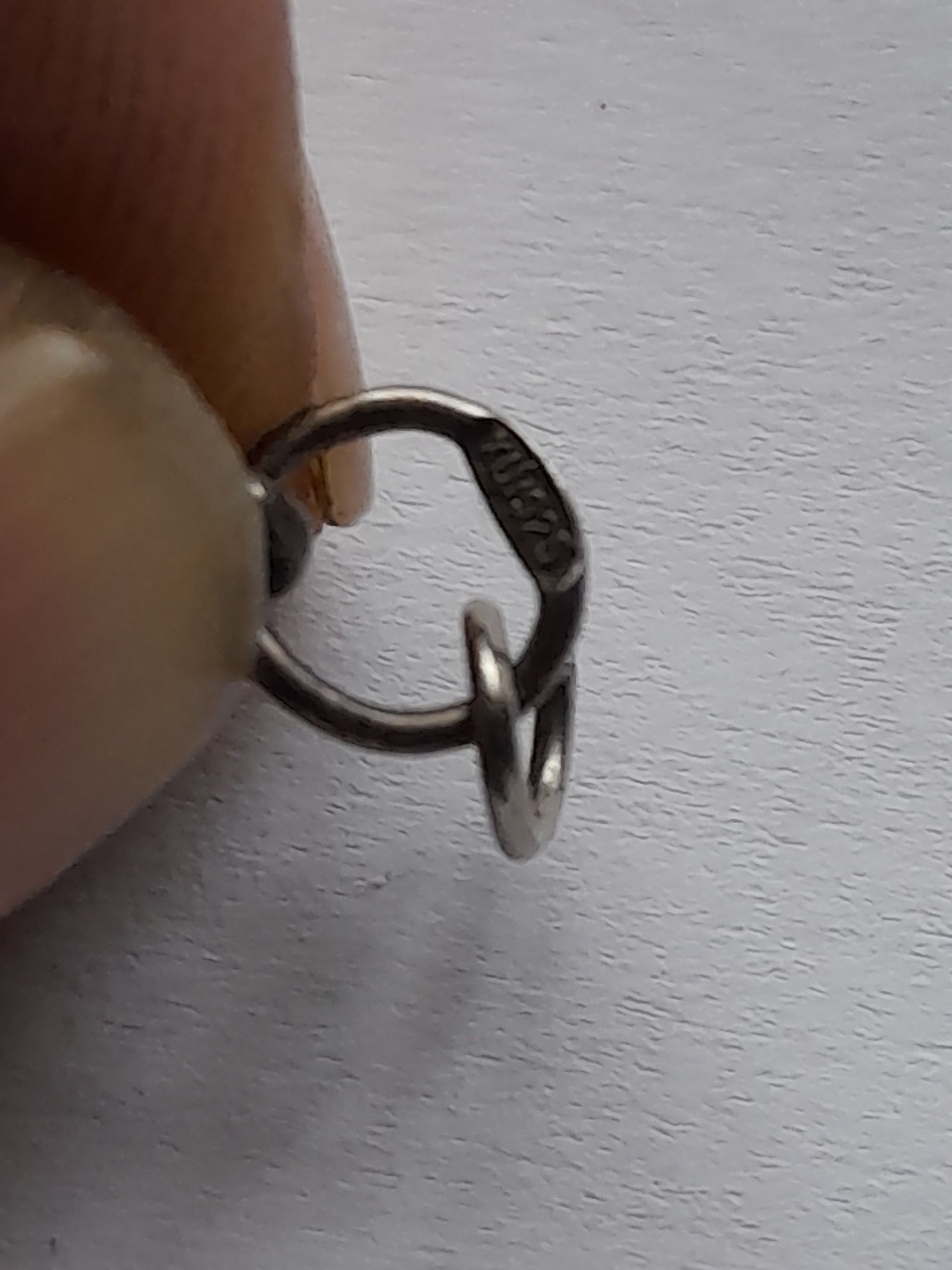 Серебряный крестик  Спаси и Сохрани 925пр