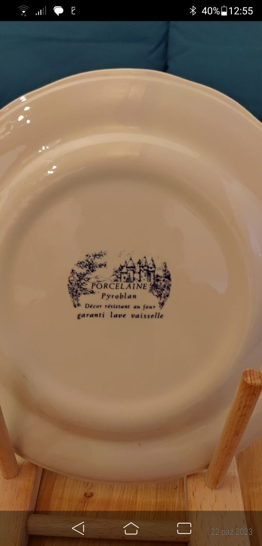 Talerze sprzedam z porcelany
