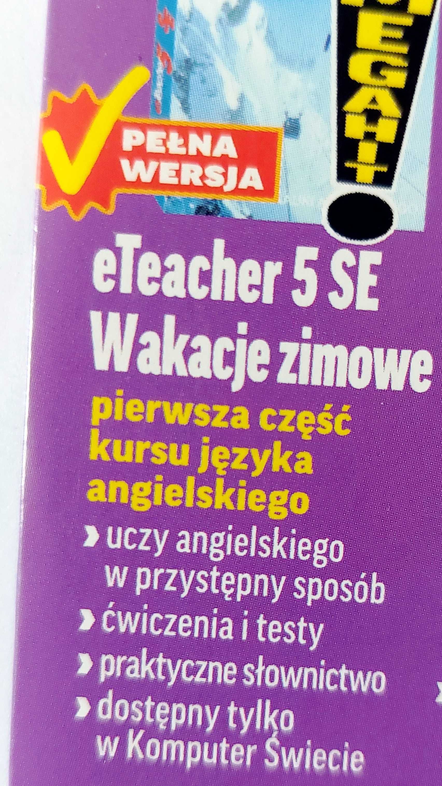 ETEACHER 5 SE | uczy angielskiego w przystępny sposób | na PC