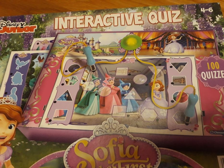Jogo Interactive Quiz - Princesa SOFIA Disney
