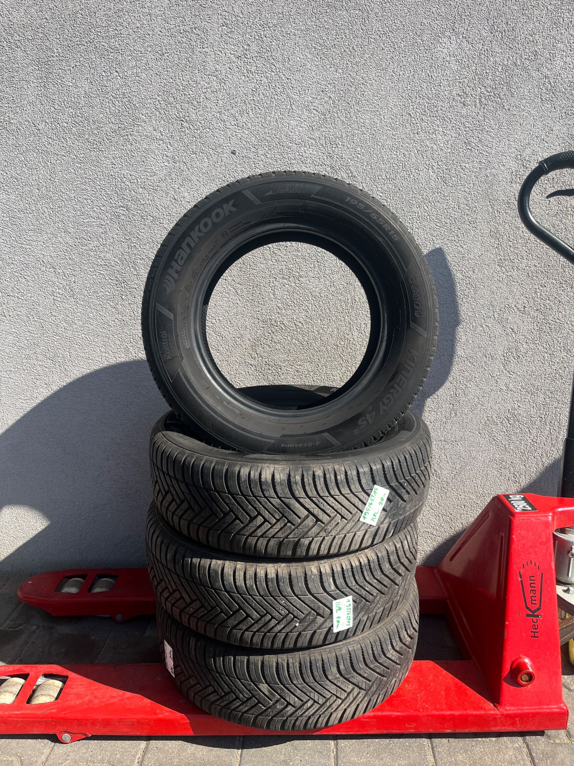 Komplet opon Hankook Kinergy 4s2 195/65 r15 / 2020 rok !!!