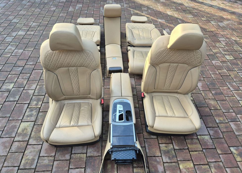 fotele komplet foteli kanapa bmw g12