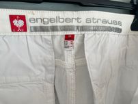 Engelbert Strauss białe spodnie bawełna XL/XXL