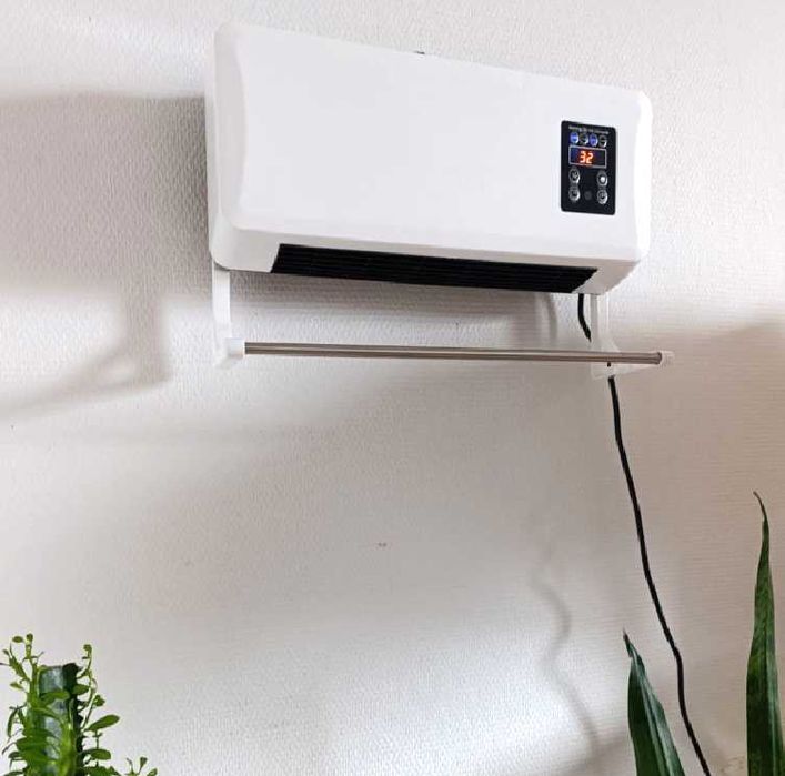 обігрівач для дому 1500W кондиціонер тепловентилятор + сушарка + пульт