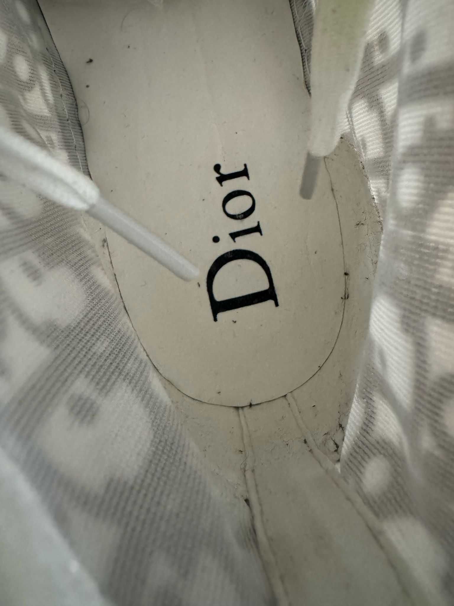 Buty Dior High-Top White and Black roz. 43