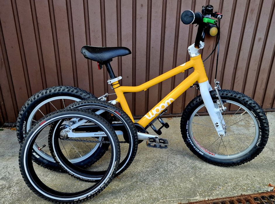 Żółty Woom 3 AutoMagic z przerzutką