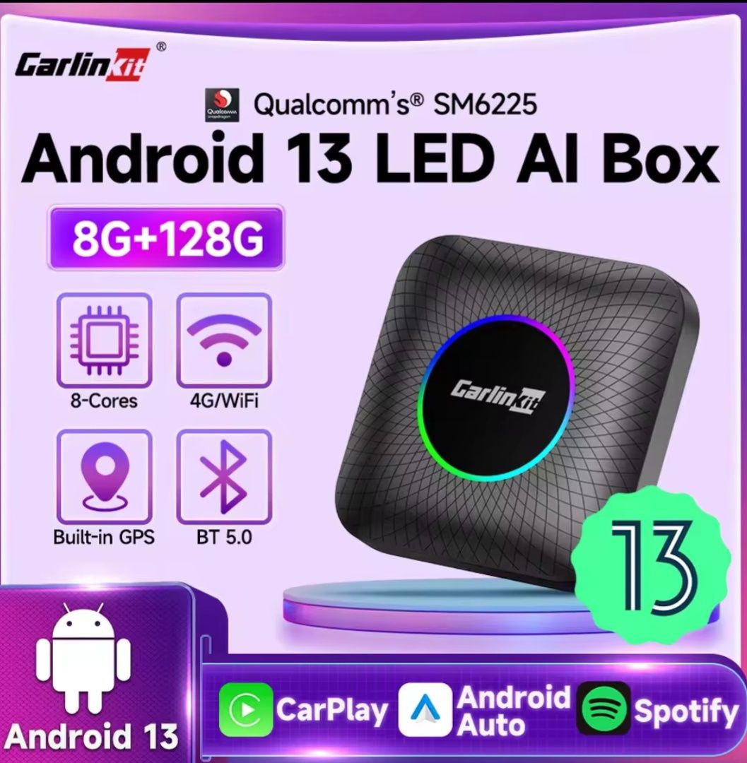 Carlinkit Tbox-Ambient  8/128 AI Box